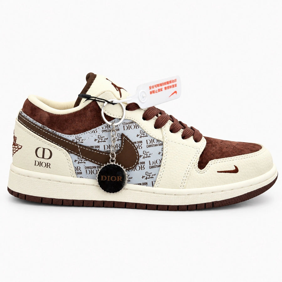 Jordan 1 Low Custom Dior Brown (1:1)