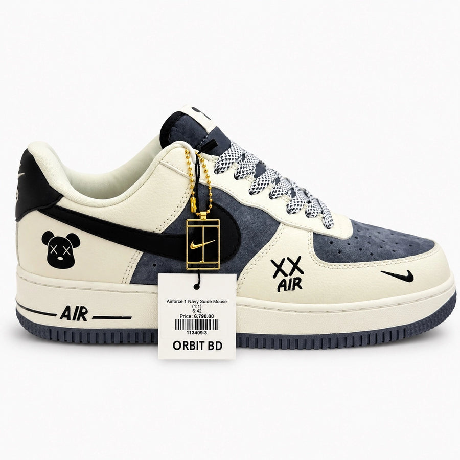Airforce 1 Navy Suide Mouse (1:1)
